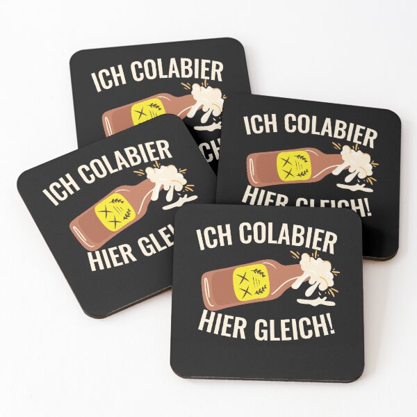 Item preview, Ich Colabier Hier Gleich Party Alcohol designed and sold by MooonTees.