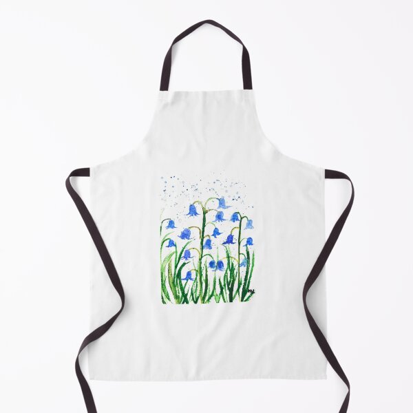 Item preview, Bluebells flowers watercolour painting  designed and sold by Monika Howarth.