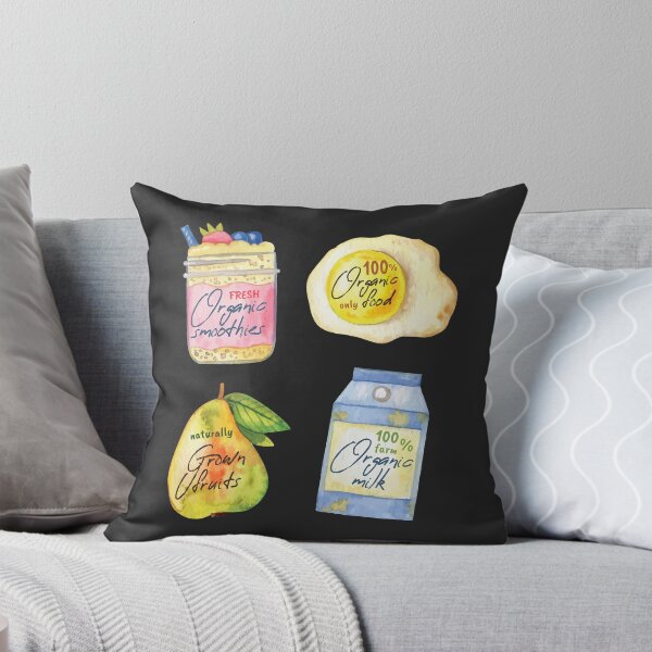 Item preview, Organic Food Labels - Smoothies, Egg, Fruit and Milk designed and sold by Alicia Chee.