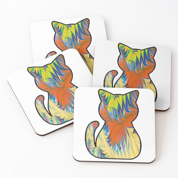 Item preview, Multicolored kitten designed and sold by faridahakim.