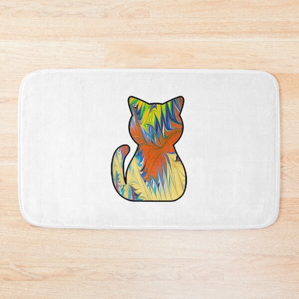 Item preview, Multicolored kitten designed and sold by faridahakim.