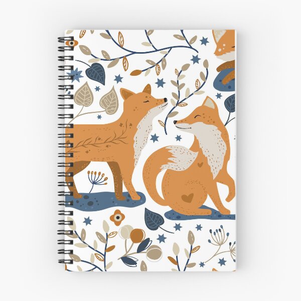 Item preview, Foxes in a garden designed and sold by AllureVisions.