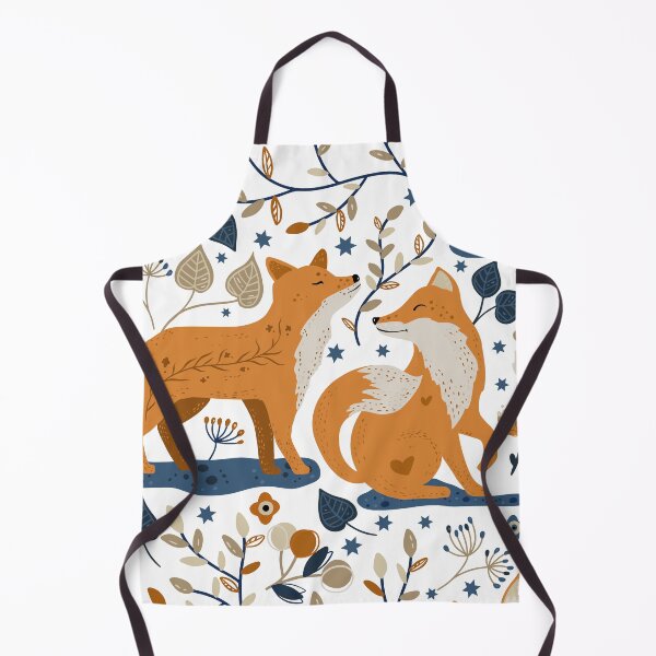 Item preview, Foxes in a garden designed and sold by AllureVisions.