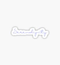 Serendipity - Periwinkle Sticker