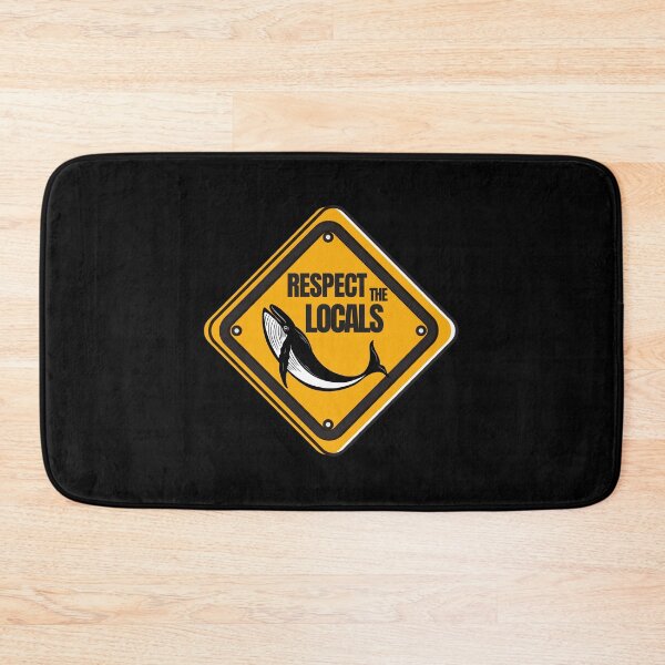 Item preview, respect the locals whales designed and sold by Original1977.