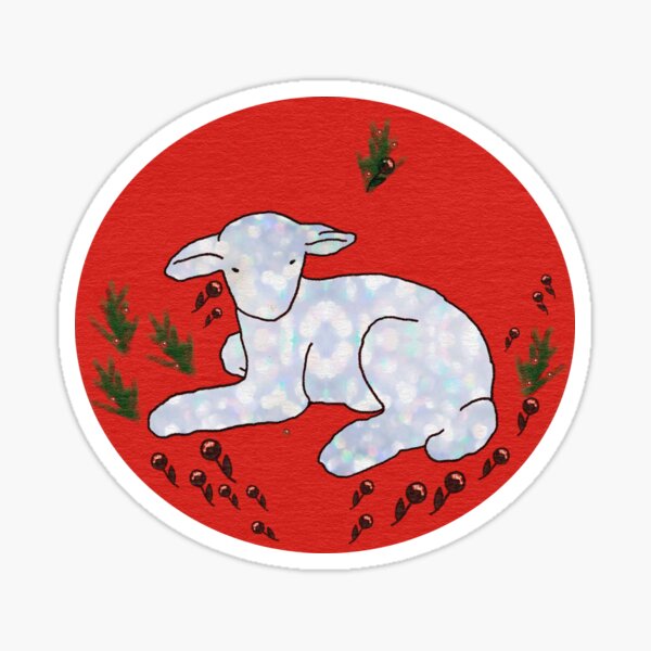 Friendly sheep Sticker