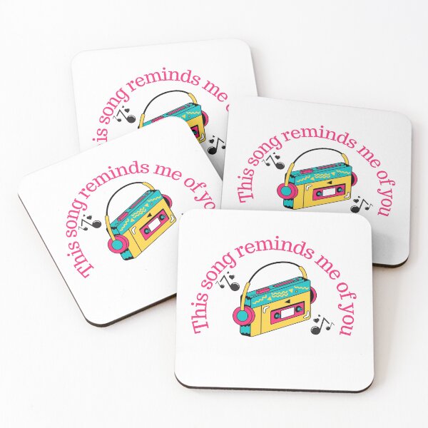 Item preview, This song reminds me of you sticker designed and sold by Coots89.