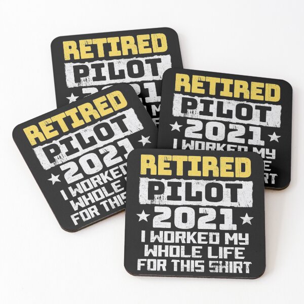 Item preview, Retired Pilot 2021- Pilot Retirement 2021 designed and sold by MagicBoutique.