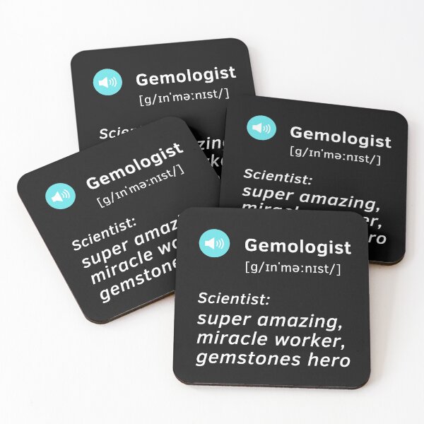 Item preview, Gemologist definition | nice idea gift designed and sold by chi vana.