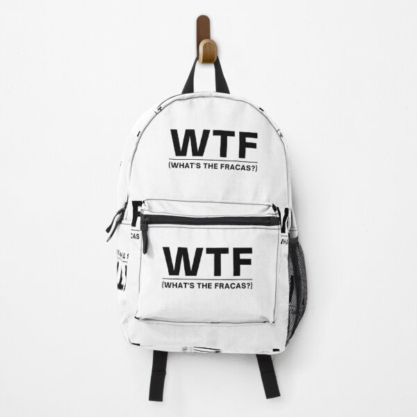 Item preview, WTF - What's The Fracas? designed and sold by itsokaybyme.