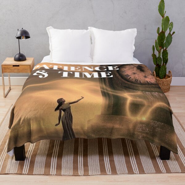 Item preview, PATIENCE, TIME, FUTURISTIC ARTWORK, INSPIRATIONAL, designed and sold by R B Chrystal.
