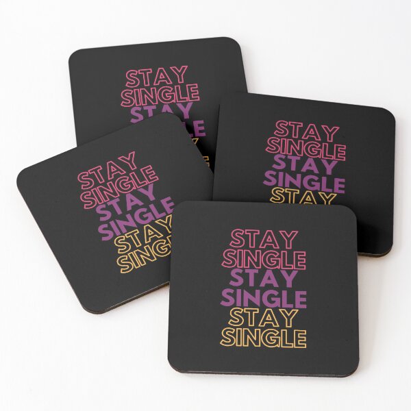 Item preview, Stay Single Anti Valentine designed and sold by ModkMerch.