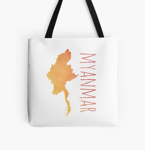 Myanmar Tote Bags for Sale