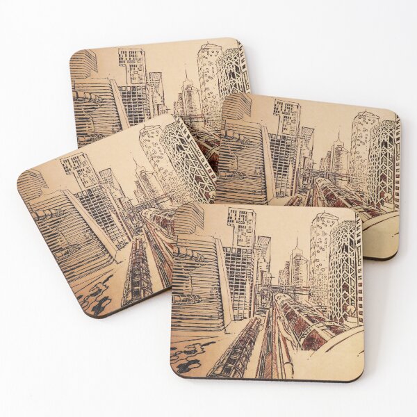 Item preview, modern city designed and sold by Ava Ganji.