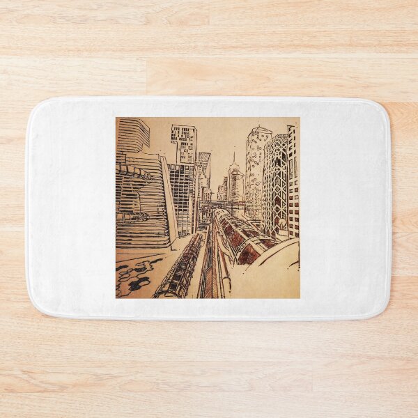 Item preview, modern city designed and sold by Ava Ganji.