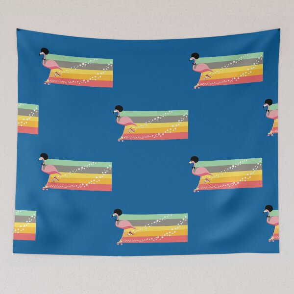 Item preview, Retro Flamingo  designed and sold by twicetrader.