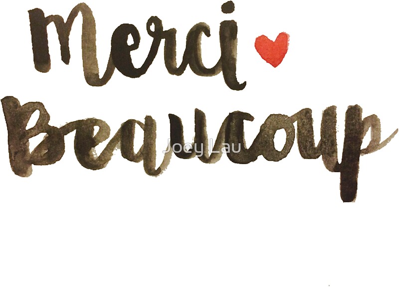 Картинки merci beaucoup