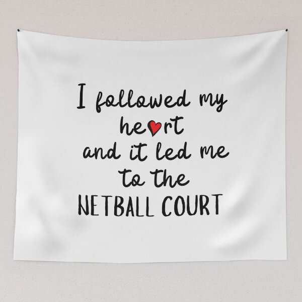Item preview, I followed my heart and it led me to the netball court designed and sold by TheGreenGoat.
