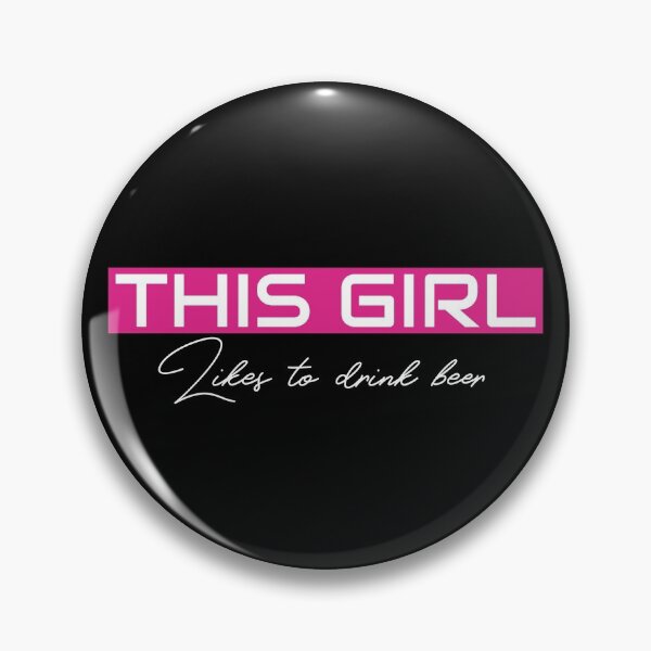 Item preview, THIS GIRL Likes to drink beer designed and sold by ilovetshirts87.
