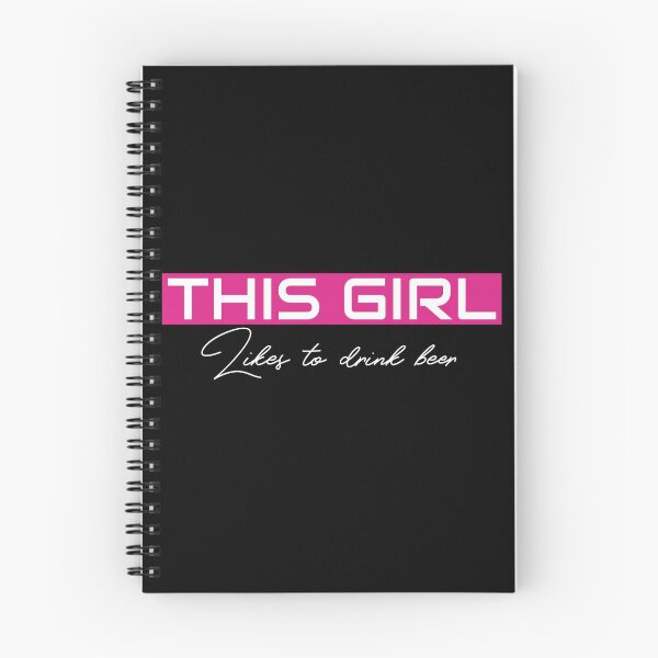 Item preview, THIS GIRL Likes to drink beer designed and sold by ilovetshirts87.