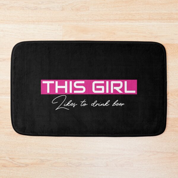 Item preview, THIS GIRL Likes to drink beer designed and sold by ilovetshirts87.