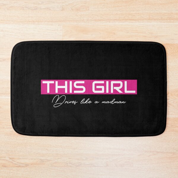 Item preview, THIS GIRL Drives like a madman designed and sold by ilovetshirts87.