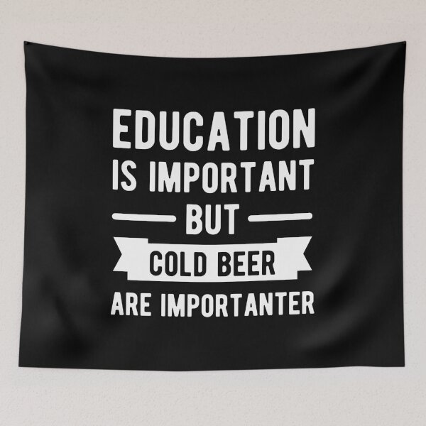 Item preview, Drinking cold beer funny saying designed and sold by CentralDesignz.