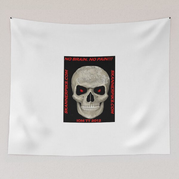Item preview, NO BRAIN....NO PAIN!!! designed and sold by skanner30.