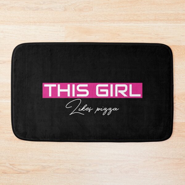 Item preview, THIS GIRL Likes pizza designed and sold by ilovetshirts87.