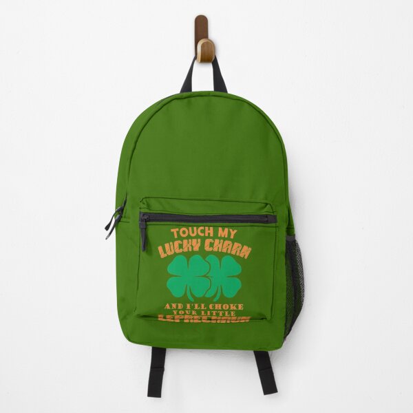Item preview, touch my charm and ill choke your leprechaun designed and sold by PUNCH ME IN SHOP.