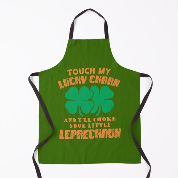 Item preview, touch my charm and ill choke your leprechaun designed and sold by PUNCH ME IN SHOP.