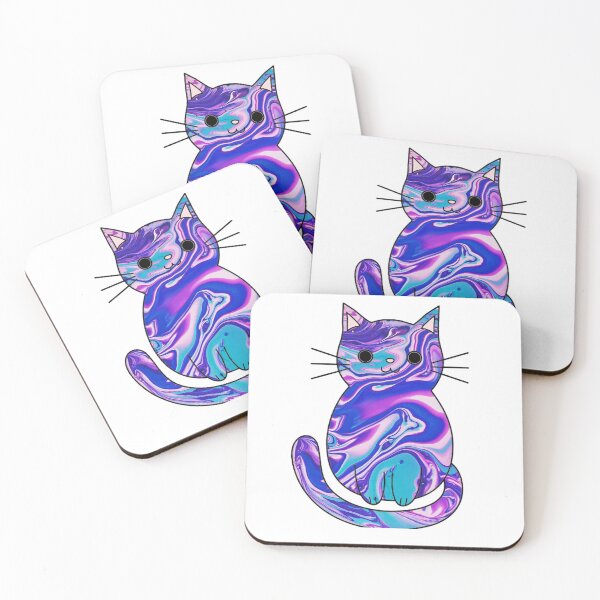 Item preview, Multicolored kitten designed and sold by faridahakim.