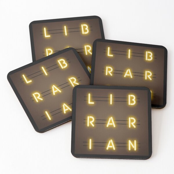 Item preview, Librarian Neon Sign - 9 Letter Word Occupation / Profession designed and sold by Magic-Moon.