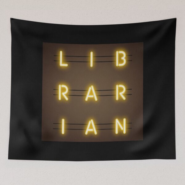 Item preview, Librarian Neon Sign - 9 Letter Word Occupation / Profession designed and sold by Magic-Moon.