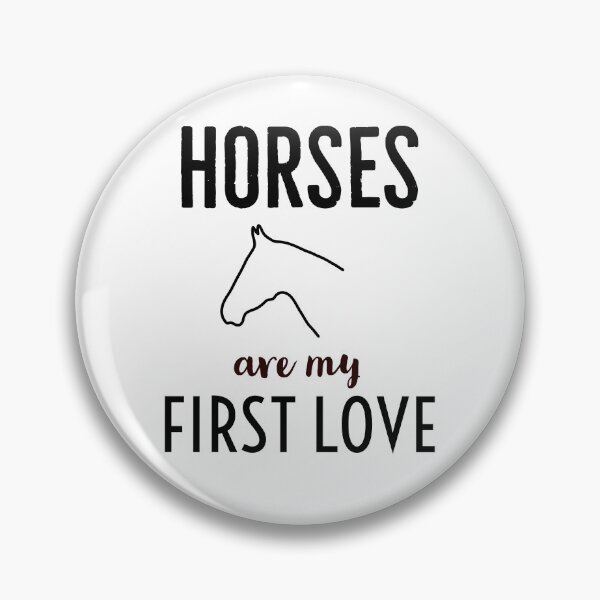 Item preview, Horses are my first love designed and sold by Gingatoo.