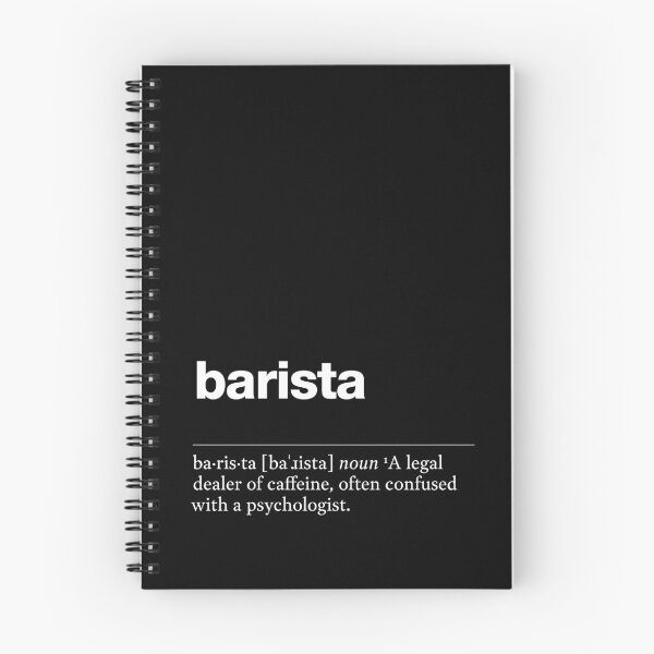 Item preview, "Barista" funny job description, barista definition designed and sold by TrueType.