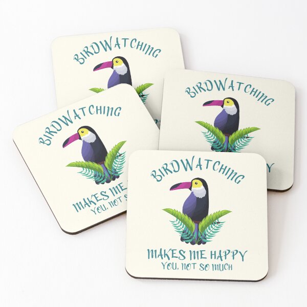 Item preview, Birdwatching Makes Me Happy. You, Not So Much. designed and sold by Windmill Wildflowers.