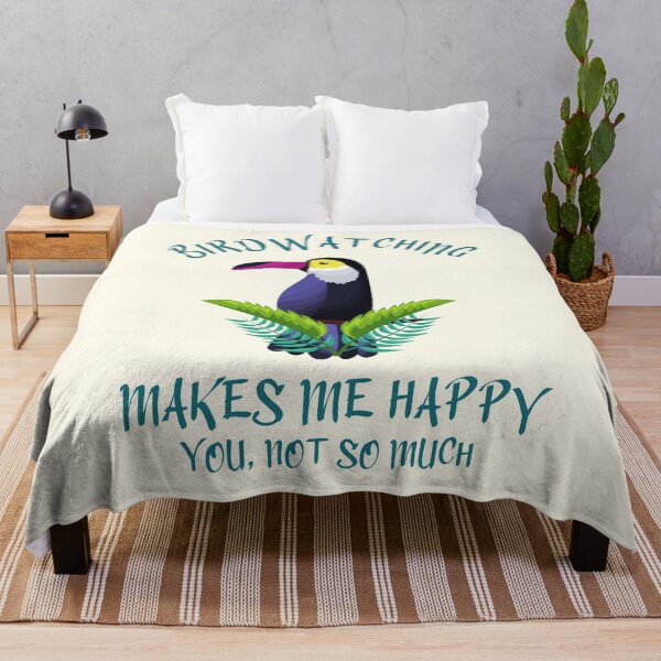 Item preview, Birdwatching Makes Me Happy. You, Not So Much. designed and sold by Windmill Wildflowers.