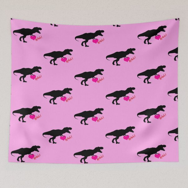 Item preview, RAWR! Cute Dinosaur Happy Valentine's Day designed and sold by chris-ellis-art.