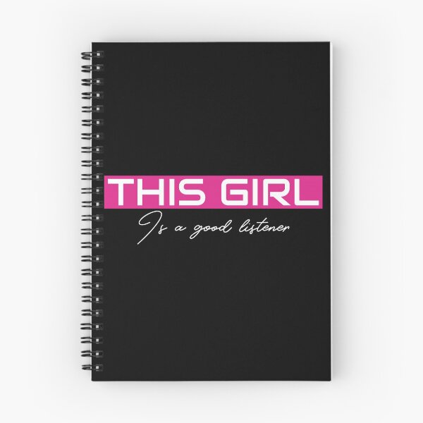 Item preview, THIS GIRL Is a good listener designed and sold by ilovetshirts87.