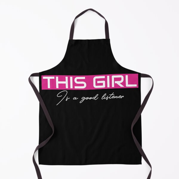 Item preview, THIS GIRL Is a good listener designed and sold by ilovetshirts87.