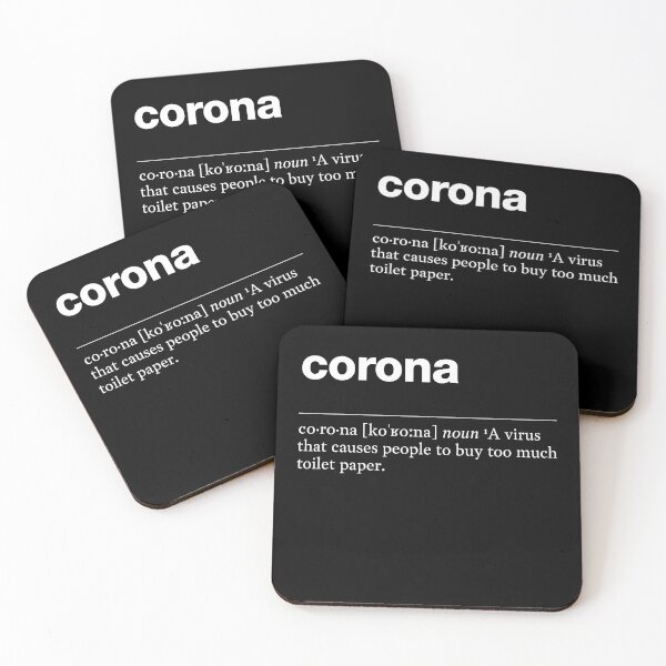 Item preview, "Corona" funny description, definition Corona designed and sold by TrueType.