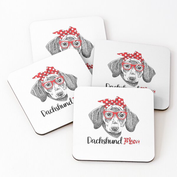 Item preview, Dachshund Dog Mom Happy Mother's Day Red Headband Gift designed and sold by NicoleStore.