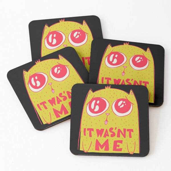 Item preview, It wasn't me cat designed and sold by Kawalicious.