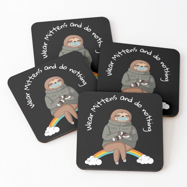 Item preview, Sloth Bernie Sanders Mittens designed and sold by Rainces.