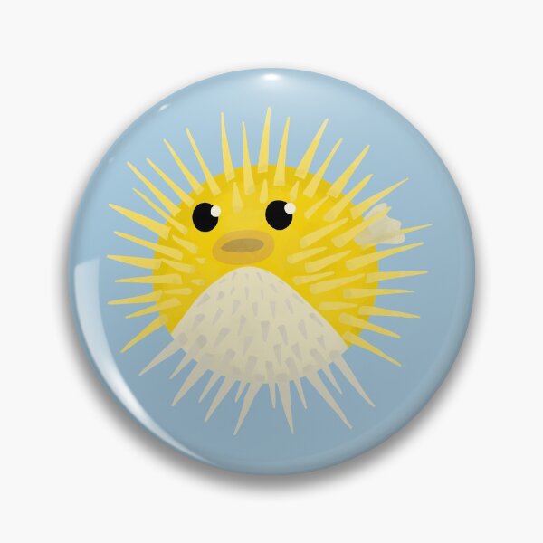 Item preview, Pufferfish designed and sold by daisyandlime.