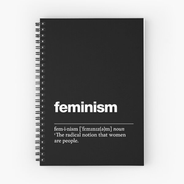Item preview, "Feminism" funny description, definition of feminism designed and sold by TrueType.