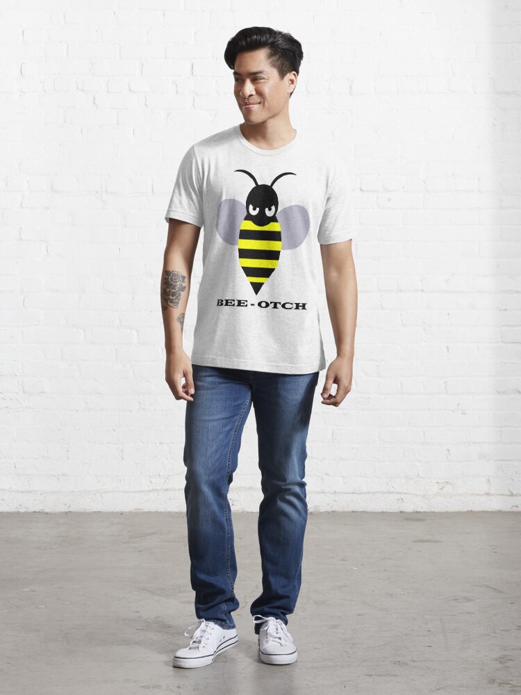 Alternate view of Bee-otch Essential T-Shirt