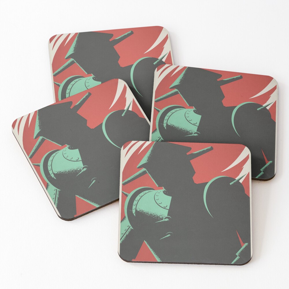 Item preview, Coasters (Set of 4) designed and sold by redoARTstore.