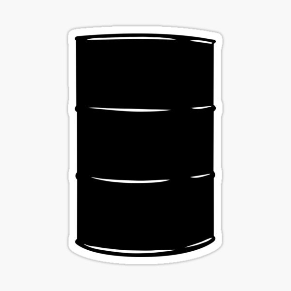 Item preview, Oil Barrel designed and sold by AlienStickers.